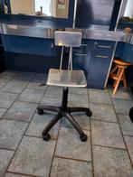 tabouret à roulette, Ophalen, In hoogte verstelbaar, Gebruikt, IJzer