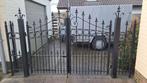 clôtures de jardin vintage en fer forgé, Clôture ornementale, Enlèvement, Avec portail, Utilisé