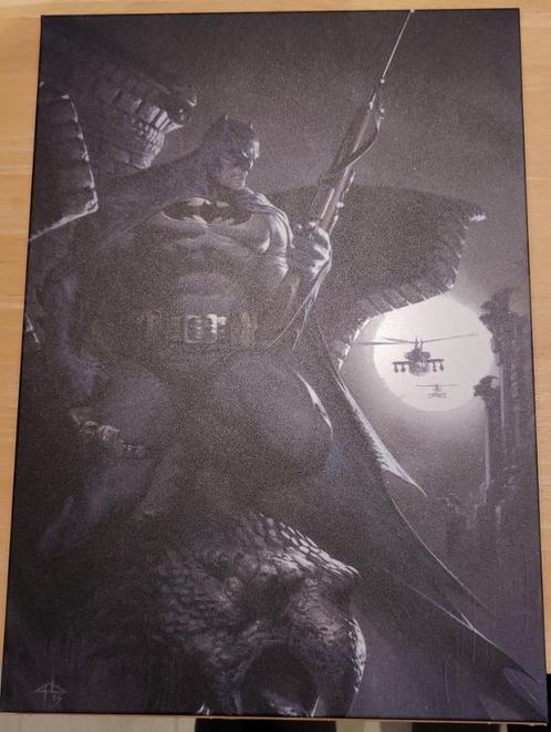 Displate Metal Poster: Dark Knight Returns 2, Verzamelen, Posters, Zo goed als nieuw, Film en Tv, A1 t/m A3, Rechthoekig Staand