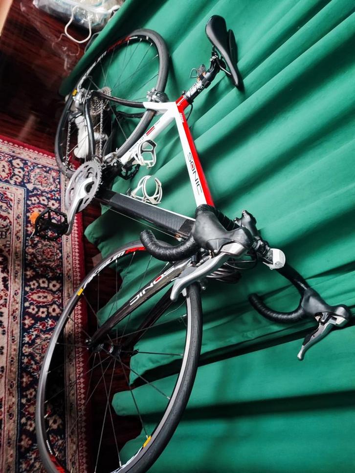 Sonic HM UD Carbon racefiets – maat 48, Fietsen en Brommers, Fietsen | Racefietsen, Zo goed als nieuw, Carbon, Ophalen