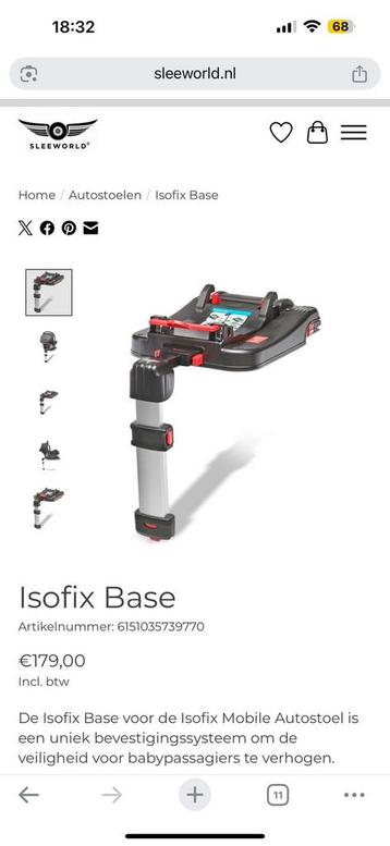Isofix Base merk Sleeworld NIEUW beschikbaar voor biedingen