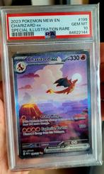 Charizard ex (MEW 199) PSA 10, Ophalen, Nieuw, Losse kaart, Foil