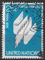 Verenigde Naties 1977 - Yvert 22PA - Vliegende brieven (ST), Postzegels en Munten, Verzenden, Gestempeld