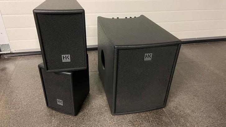 Hk audio lucas smart, Audio, Tv en Foto, Luidsprekerboxen, Zo goed als nieuw, Front, Rear of Stereo speakers, 120 watt of meer