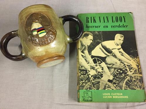 Rik Van Looy bierpot en boek, Verzamelen, Sportartikelen en Voetbal, Gebruikt, Overige typen, Ophalen