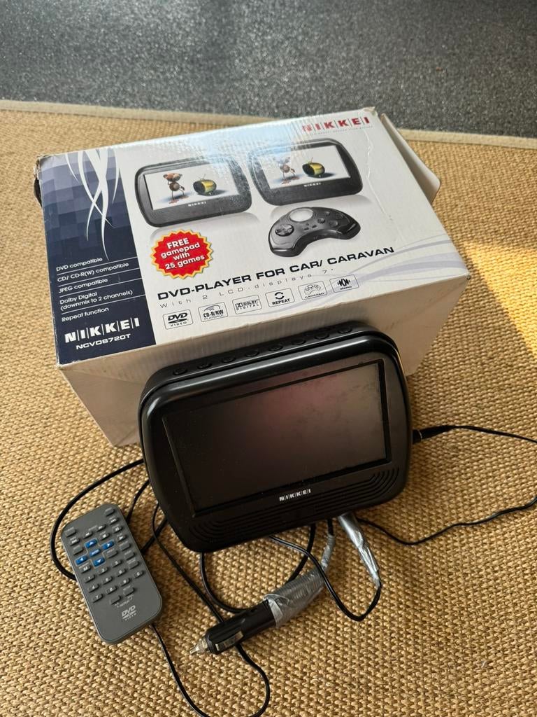 Dvd speler auto 1 scherm, Audio, Tv en Foto, DVD spelers, Ophalen of Verzenden, Zo goed als nieuw