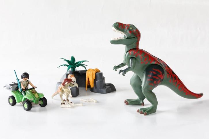 Playmobil Dinos: 9231 - Onderzoeker met dino's: T-Rex, Enfants & Bébés, Jouets | Playmobil, Utilisé, Ensemble complet, Enlèvement ou Envoi