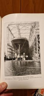 Boek: Wie ein Ozeandampfer entsteht 1908 (cfr Titanic) schip, Ophalen, Gelezen