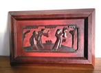 Chinees houten bord, Antiek en Kunst, Ophalen of Verzenden