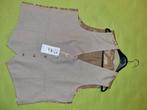 Jules NEW mouwloos beige kostuumgilet, Kleding | Heren, Ophalen of Verzenden, Nieuw, Beige