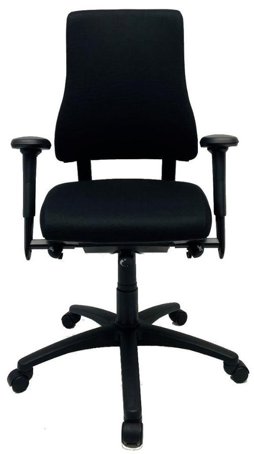 Bureaustoel bma axia pro hoge rug (Refurbished), Huis en Inrichting, Zitzakken, Zwart, Ophalen