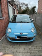 baby blue fiat 500 CABRIO, Auto's, Voorwielaandrijving, 4 zetels, Stof, 4 cilinders