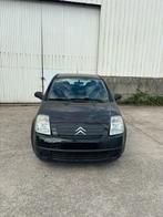 Citroen C2 1.1 benzine Bj 2007 142000km GEKEURD, Auto's, Elektrische ramen, Zwart, Bedrijf, Handgeschakeld
