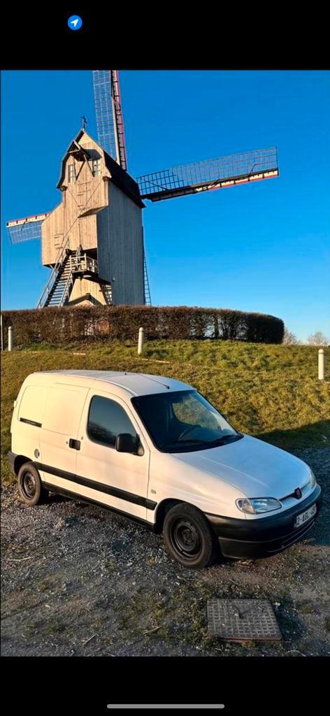 Peugot partner lichte vracht, Auto's, Bestelwagens en Lichte vracht, Particulier, Peugeot, Diesel, Euro 3, 4 deurs, Handgeschakeld