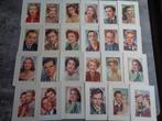 KWATTA CHOCOLADE film sterren 40S/50S 24X PRENTEN PLAATJ, Ophalen of Verzenden