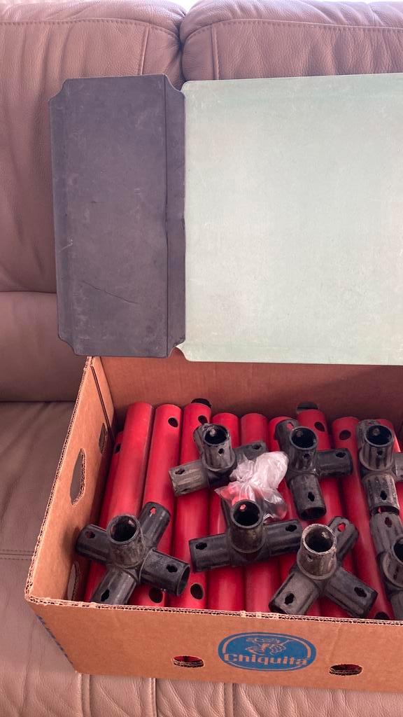 Quadro voor buiten 42 stuks onderdelen, Kinderen en Baby's, Speelgoed | Bouwstenen, Gebruikt, Ophalen