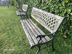 2 bancs de jardin, Tuin en Terras, Tuinbanken, Ophalen, Gebruikt, Overige materialen