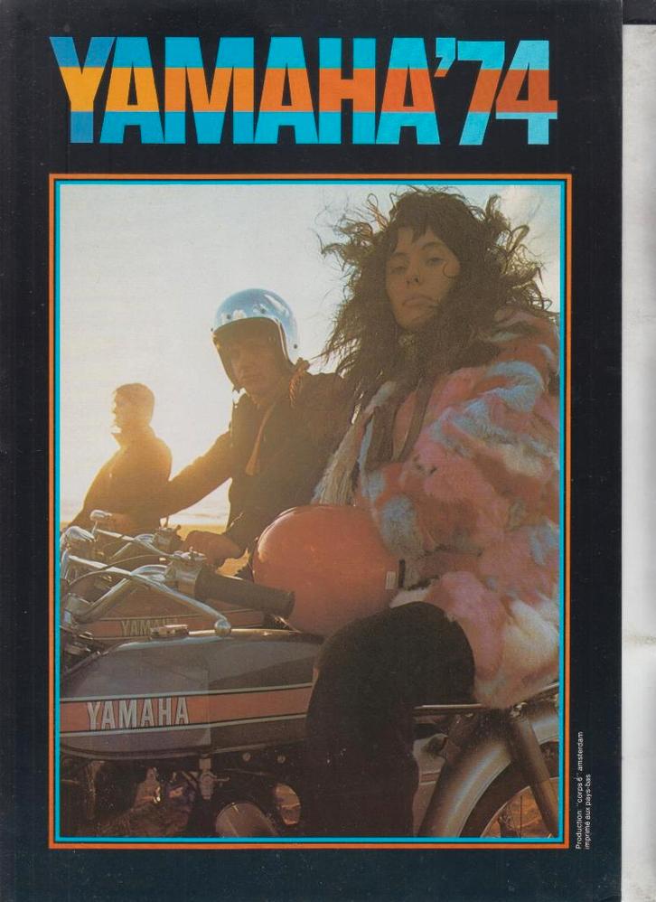 Cyclomoteur Sport Yamaha 50 FS1F brochure publicitaire, Boeken, Motoren, Gelezen, Ophalen of Verzenden