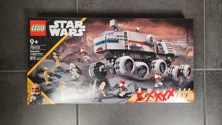 LEGO Star Wars 75413 Le Juggernaut de la République, Kinderen en Baby's, Speelgoed | Duplo en Lego, Zo goed als nieuw, Lego, Ophalen of Verzenden
