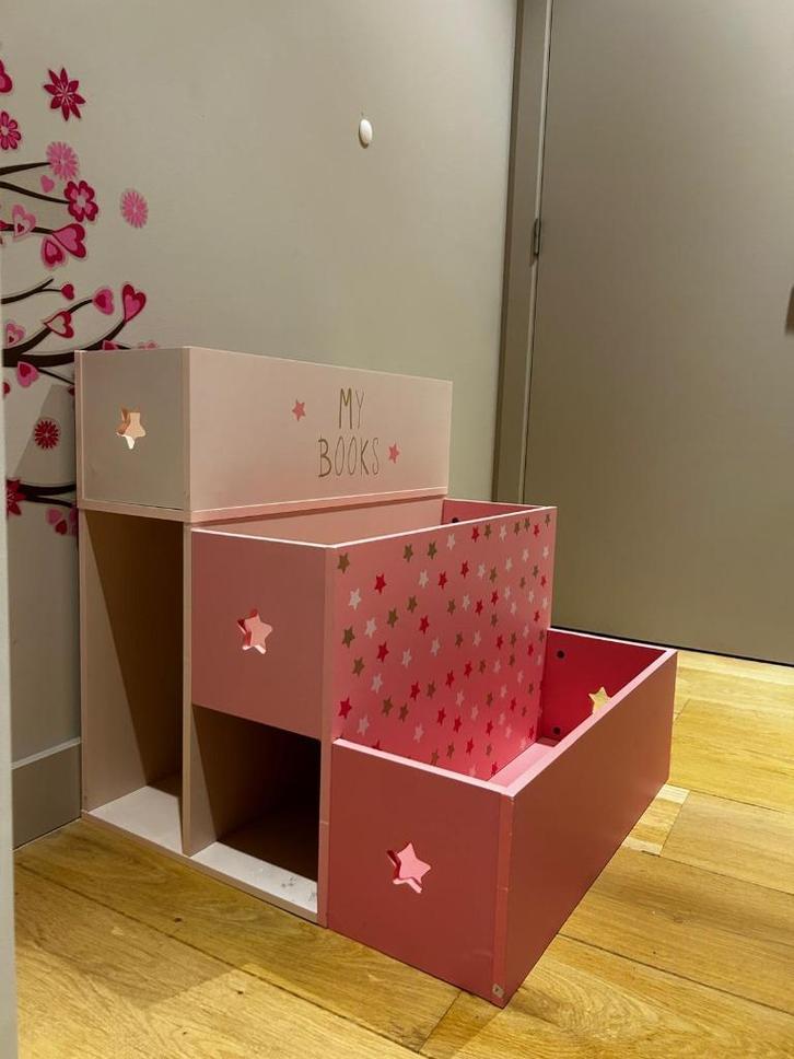 Chambre à coucher enfant fille, Kinderen en Baby's, Kinderkamer | Complete kinderkamers, Zo goed als nieuw, Meisje, Ophalen