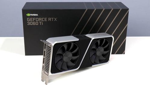 RTX 3060 Ti Founders Edition Nvidia, Computers en Software, Videokaarten, Zo goed als nieuw, GDDR6, Ophalen of Verzenden