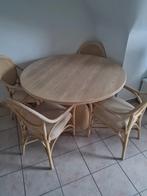 Keukentafel en stoelen, Ophalen