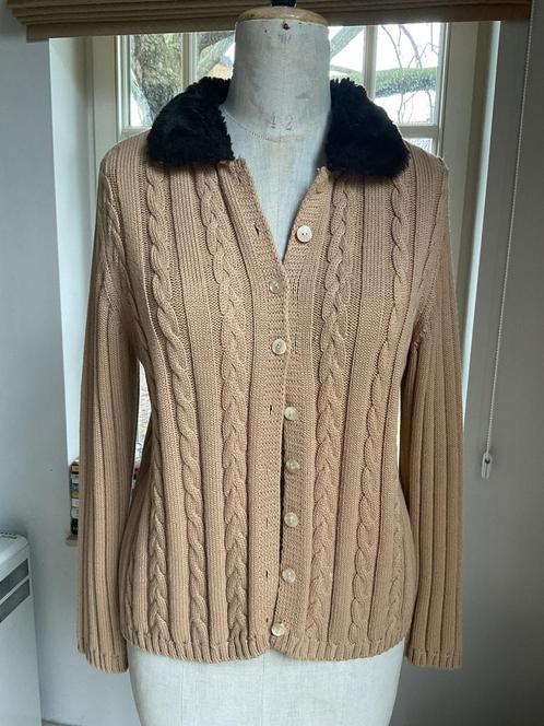 Wintervest Compagnia Italia , maat 40, Kleding | Dames, Truien en Vesten, Maat 38/40 (M), Bruin, Ophalen of Verzenden