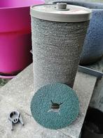 100 disques en fibre Grain 80 125 mm pour disqueuse, Bricolage & Construction, Envoi, Neuf