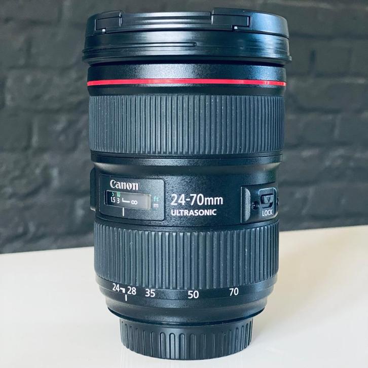 Canon EF 24-70 mm F 2.8L II USM, Audio, Tv en Foto, Foto | Lenzen en Objectieven, Refurbished, Standaardlens, Zoom, Ophalen