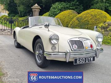 MG MGA Cabriolet | Route 66 Auctions, Cuir, Achat, Intérieur cuir, Entreprise