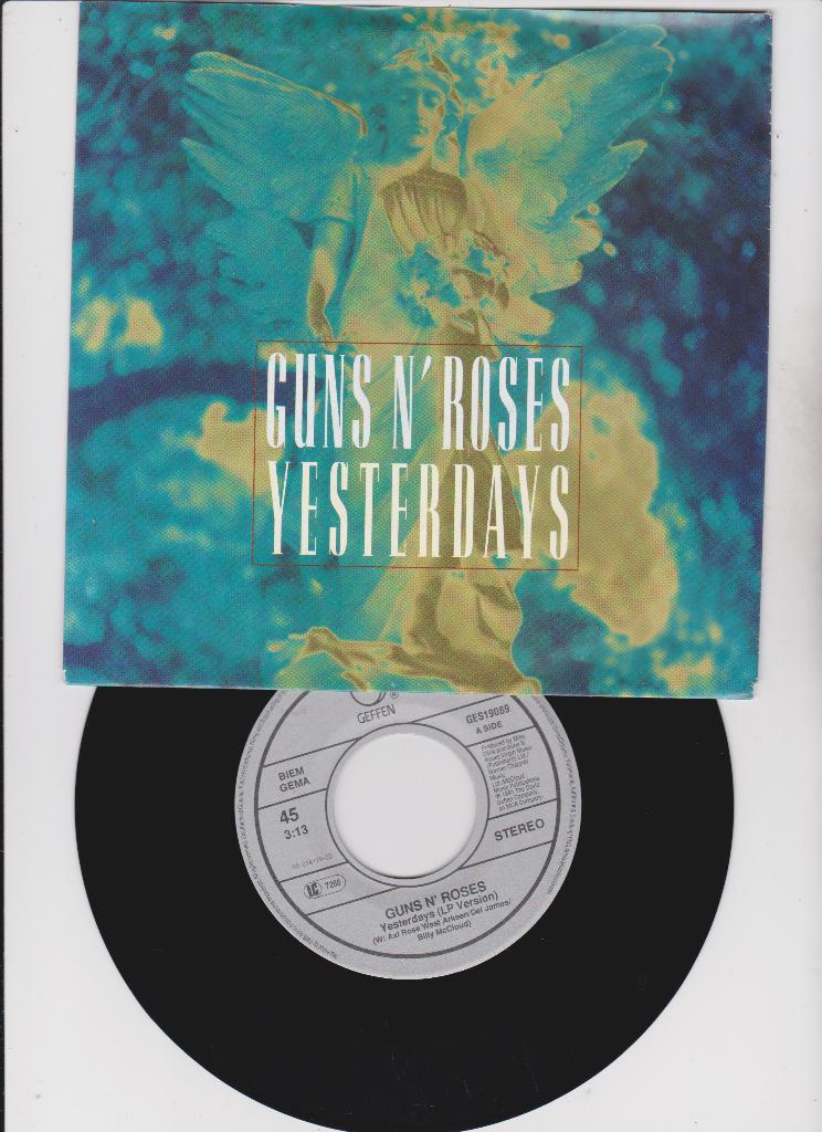 Guns N' Roses – Yesterdays 1992   Hard Rock, Cd's en Dvd's, 7 inch, Single, Ophalen of Verzenden, Zo goed als nieuw