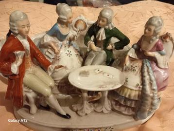 Grafenthal porcelain kaartspelers beschikbaar voor biedingen