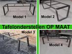 Uw tafelonderstel OP MAAT - tuintafel - bartafel - eettafel, Ophalen, Nieuw, Rechthoekig, Metaal