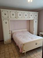 Mooie vintage slaapkamer (bed + kast), Ophalen, Zo goed als nieuw
