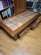 Salontafel, Huis en Inrichting, Ophalen, 100 tot 150 cm, 50 tot 75 cm, Eikenhout