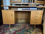 midcentury vintage bureau studentenkamer design, Gebruikt, Ophalen, Bureau