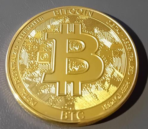 fysieke cryptomunt Bitcoin, Postzegels en Munten, Munten en Bankbiljetten | Verzamelingen, Munten, Ophalen of Verzenden