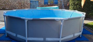 Metalen frame zwembad diameter 3,6m. beschikbaar voor biedingen