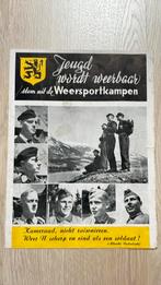 Vl hj weersport brochure wo2 collaboratie, Verzamelen, Militaria | Tweede Wereldoorlog, Ophalen of Verzenden