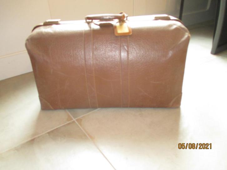 reiskoffer,  antieke, met kleerhanger en vakken, Antiek en Kunst, Antiek | Gereedschap en Instrumenten, Ophalen of Verzenden