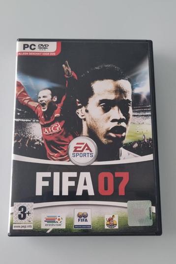PC dvd-rom FIFA 07 voetbalsimulatiespel beschikbaar voor biedingen