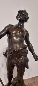 Statue Louis moreau, Antiquités & Art, Antiquités | Bronze & Cuivre, Enlèvement ou Envoi