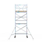 Nieuwe Euroscaffold steiger 6m WerkHoogte €1322 ex BTW, Ophalen, Nieuw, Rolsteiger of Kamersteiger, 5 meter of hoger