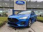 Ford Focus ST-LINE 1.0 ECOBOOST 125PK - GARANTIE TOT 12/05/, Focus, Parkeersensor, Blauw, 92 kW