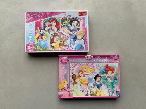 Puzzels Disney - Prinsessen (1+1 gratis), Kinderen en Baby's, Speelgoed | Kinderpuzzels, Zo goed als nieuw, 4 tot 6 jaar, Meer dan 50 stukjes