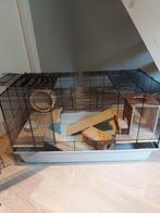 Grote luxe kooi met verdieping., Ophalen, Zo goed als nieuw, Kooi, Hamster
