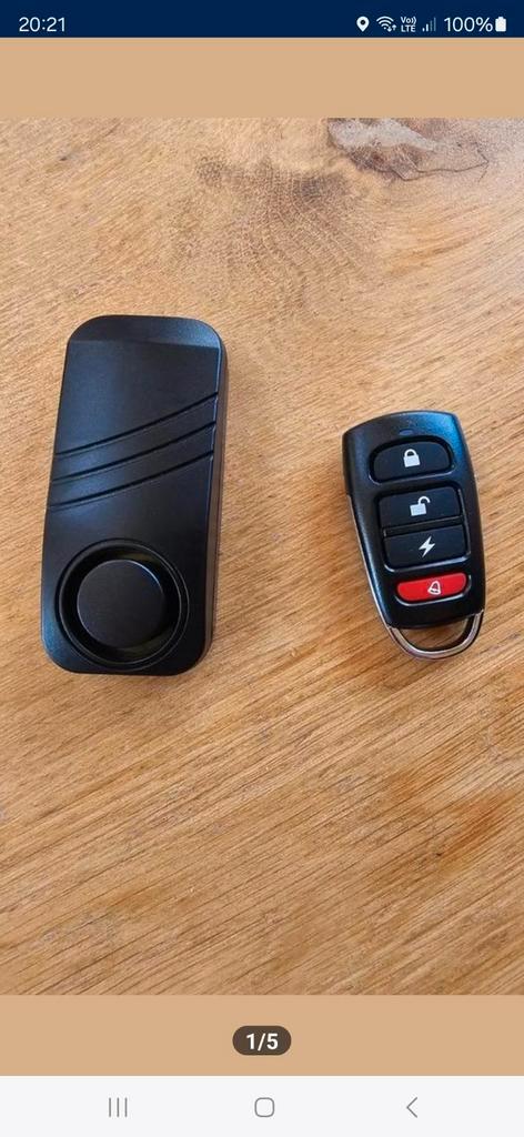 Fietsalarm 110 db, Fietsen en Brommers, Fietsaccessoires | Overige Fietsaccessoires, Ophalen