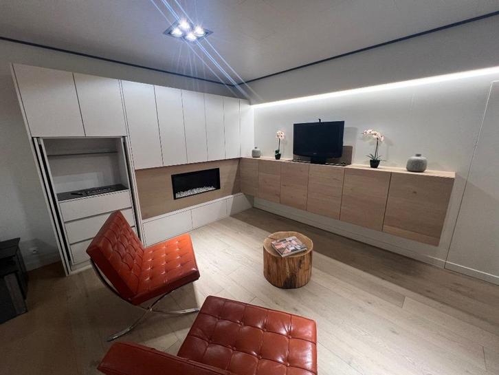 Haardmeubel met ingewerkte tv, Huis en Inrichting, Kasten | Wandmeubels, Nieuw, Ophalen