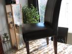 6 EETKAMERSTOELEN LEDER HENDERS HAZEL -  JAMES BOND, Huis en Inrichting, Stoelen, Ophalen of Verzenden