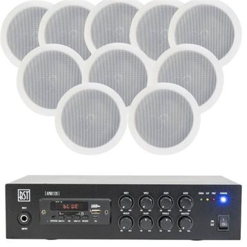 Winkel muziek set met 10 speaker Usb,Sd,Bluetooth,Fm 120 Wat beschikbaar voor biedingen